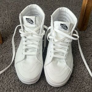 Vans Women’s Sk8-Hi Canvas Shoe